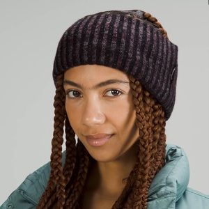 Lululemon Textured Fleece-Lined Knit Ear Warmer